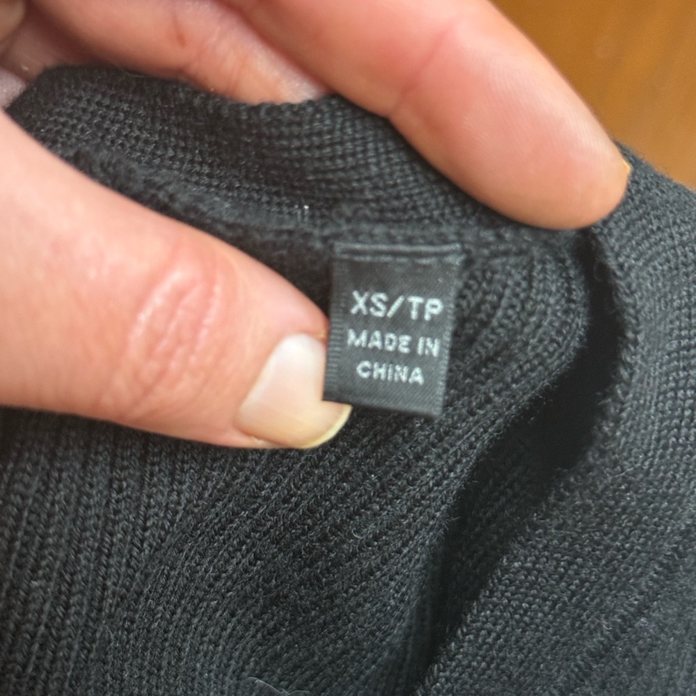 ATM Ribbed Merino Wool Midi Dress - Picture 13 of 13